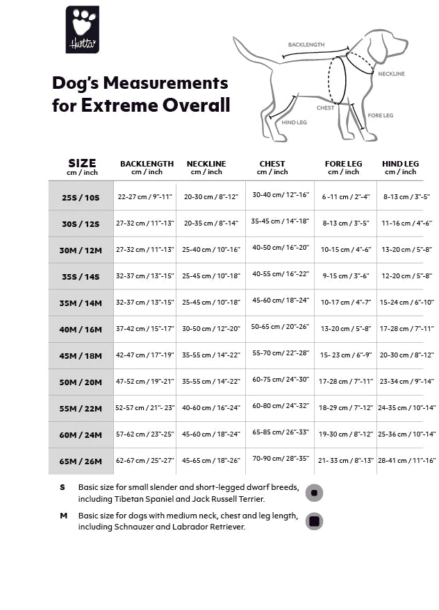 HURTTA Extreme Overall - ACTIVEDOG.CH - Wir lieben Outdoorhunde!